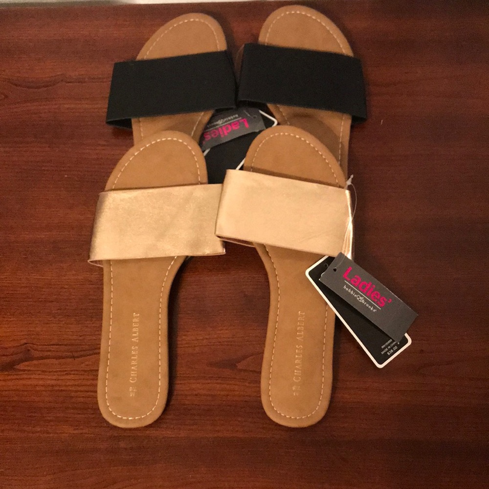 Women’s Charles Albert Flat Shoes Size Medium 7/8 (B4)